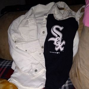 Girls Jacket, Tank Top and Skirt